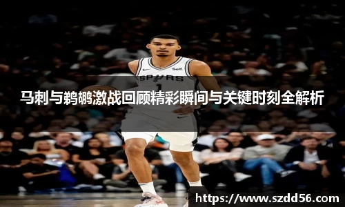 马刺与鹈鹕激战回顾精彩瞬间与关键时刻全解析